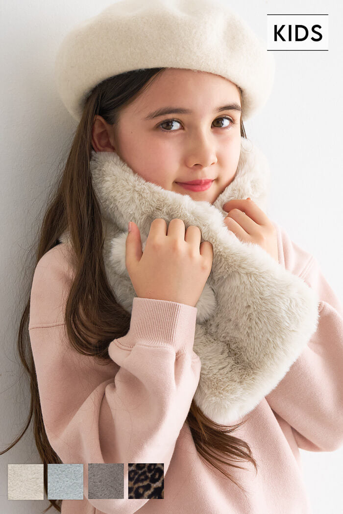 旧仕様】親子お揃いフェイクファーティペット キッズ メール便不可