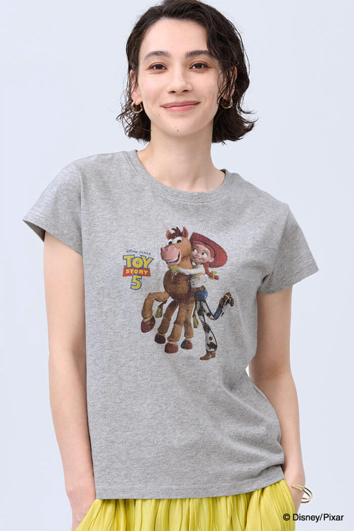 ピクサー/トイ・ストーリー5】ウォッシュドTシャツ レディース メール