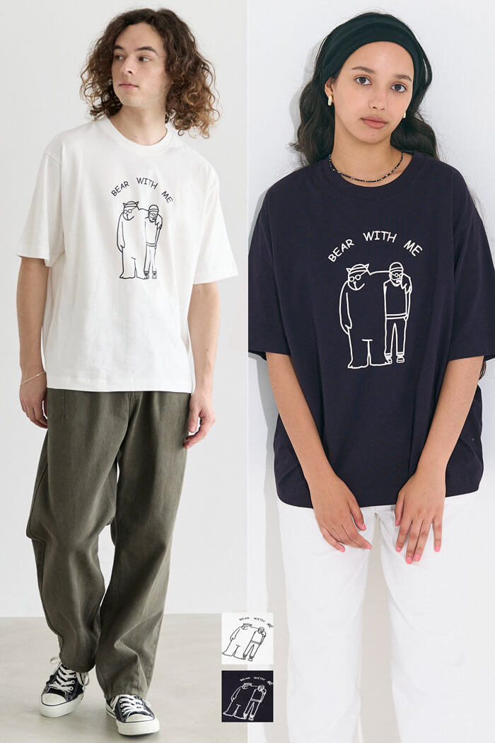 ベアプリントTシャツ メンズ レディース メール便不可 – coca公式ストア