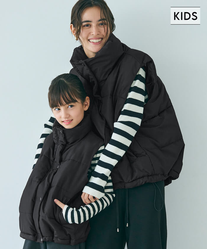 親子お揃い中綿ベスト キッズ メール便不可 – coca公式ストア