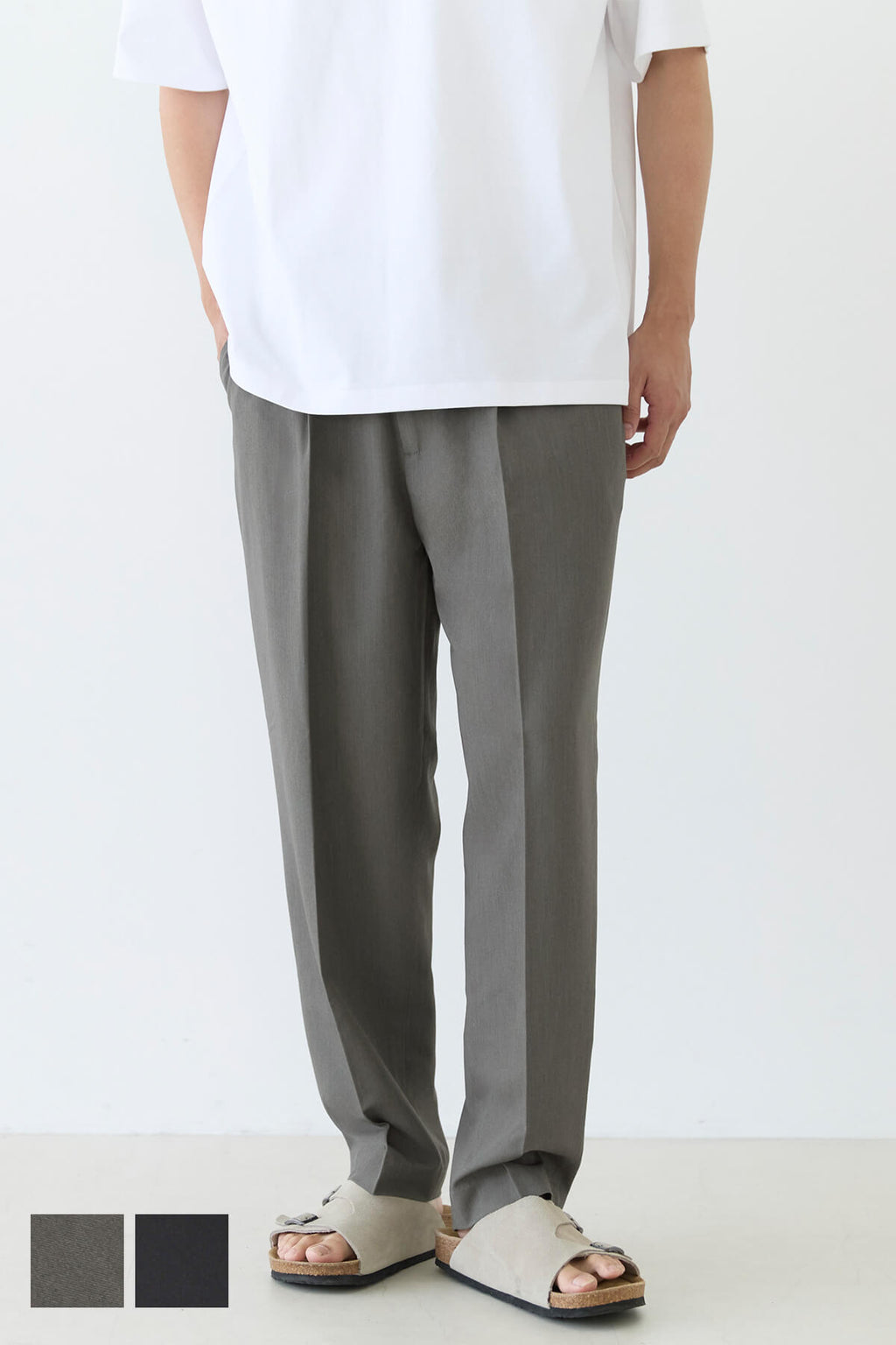 セール☆2990円→1990円 TRストレッチテーパードパンツ メンズ メール