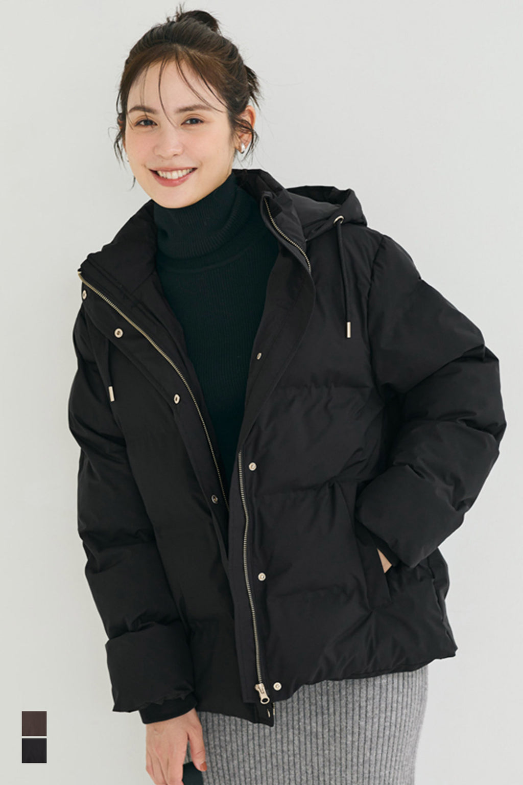 セール☆5990円→3990円 シームレス中綿ブルゾン レディース 送料無料