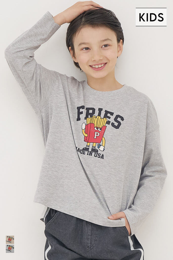 イラストプリント長袖Tシャツ キッズ メール便不可 – coca公式ストア