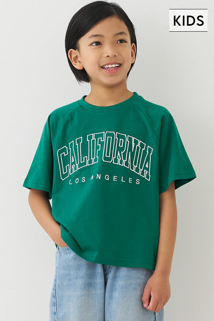 カレッジ刺繍Tシャツ キッズ メール便不可 – coca公式ストア