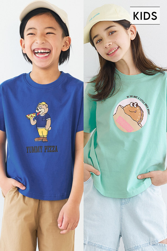アソートプリント半袖Tシャツ キッズ メール便不可 – coca公式ストア
