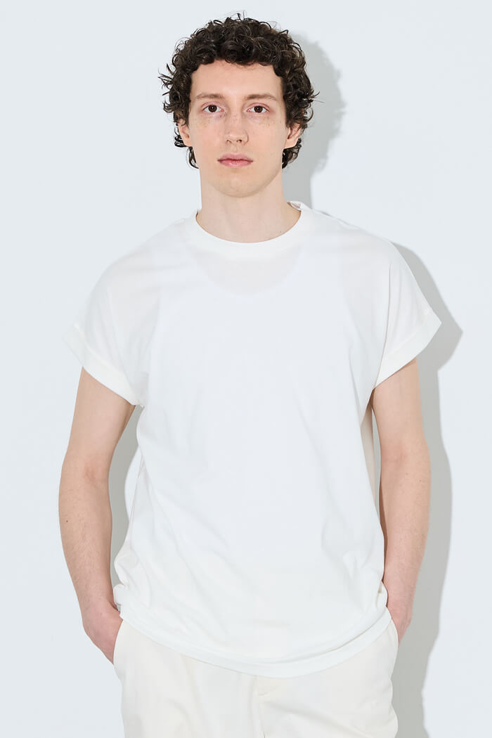 セール☆990円→550円 スリーブレスコットンTシャツ メンズ メール便