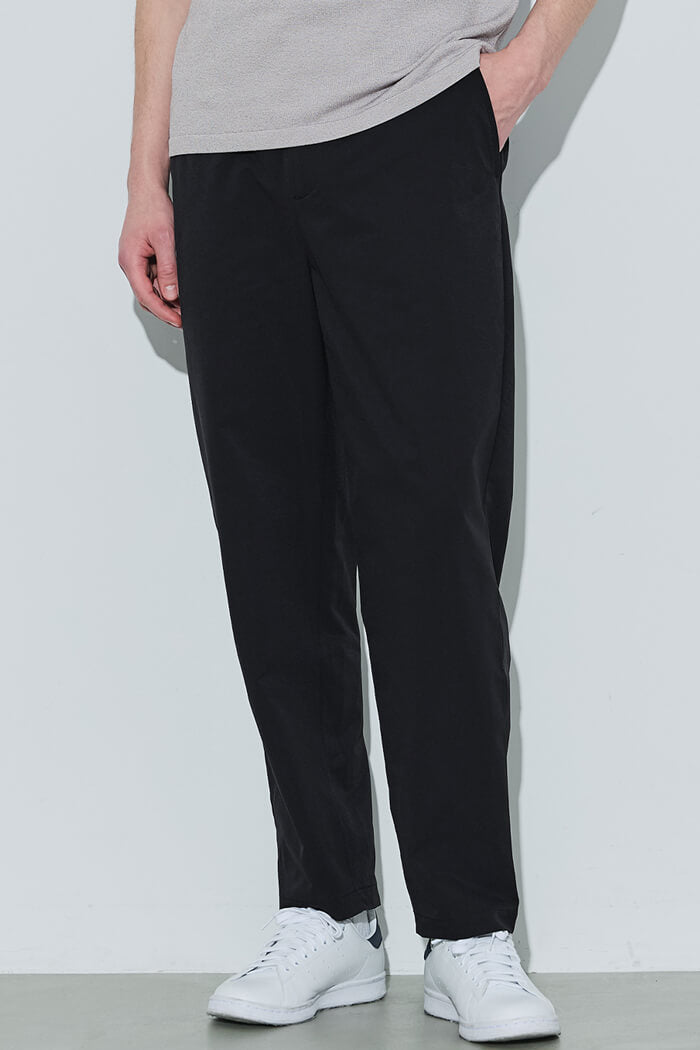 ストレッチタイプライターイージーテーパードパンツ メンズ メール便