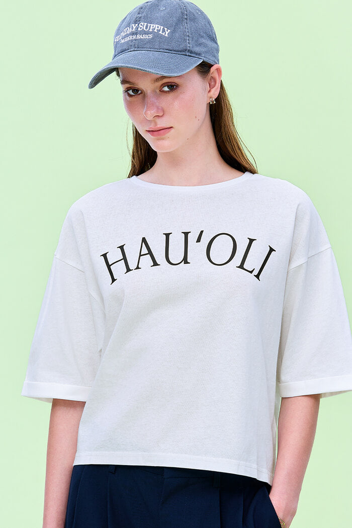袖ロールアップバックチャームTシャツ レディース メール便不可 – coca