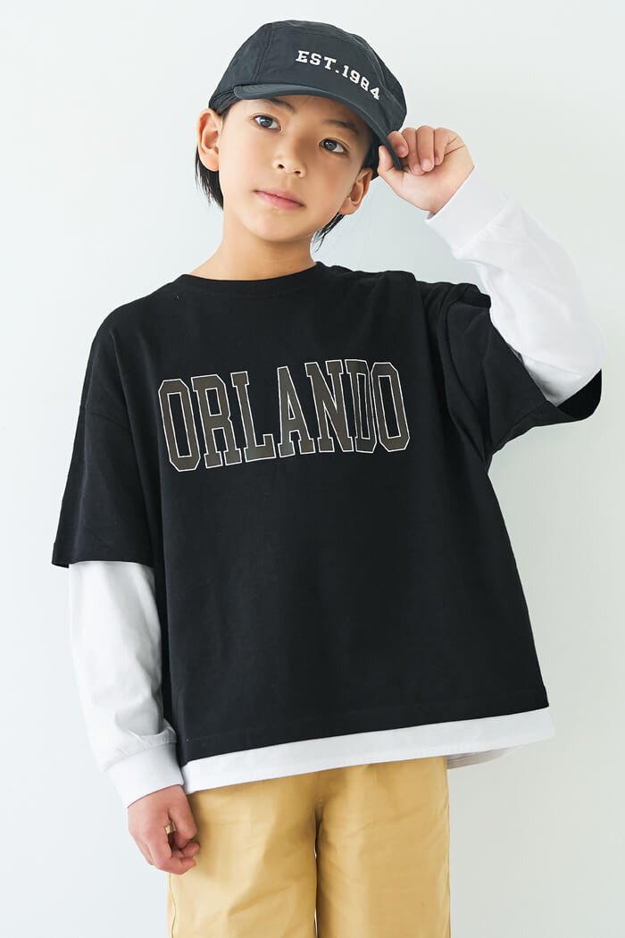 レイヤード長袖Tシャツ キッズ メール便不可 – coca公式ストア