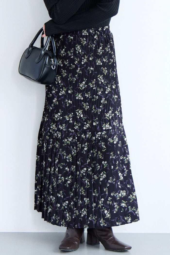 DOLCE&GABBANA 花柄プリーツスカート DOLCE&GABBANA 花柄プリーツスカート 【公式通販】