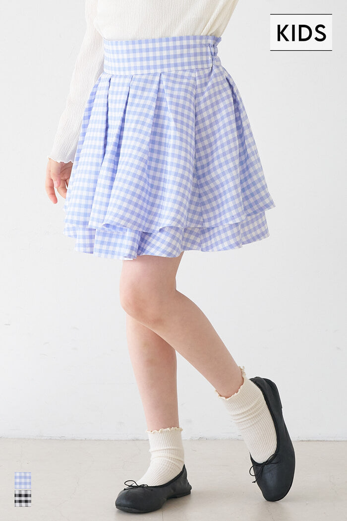 ギンガムチェックスカート キッズ メール便不可 – coca公式ストア