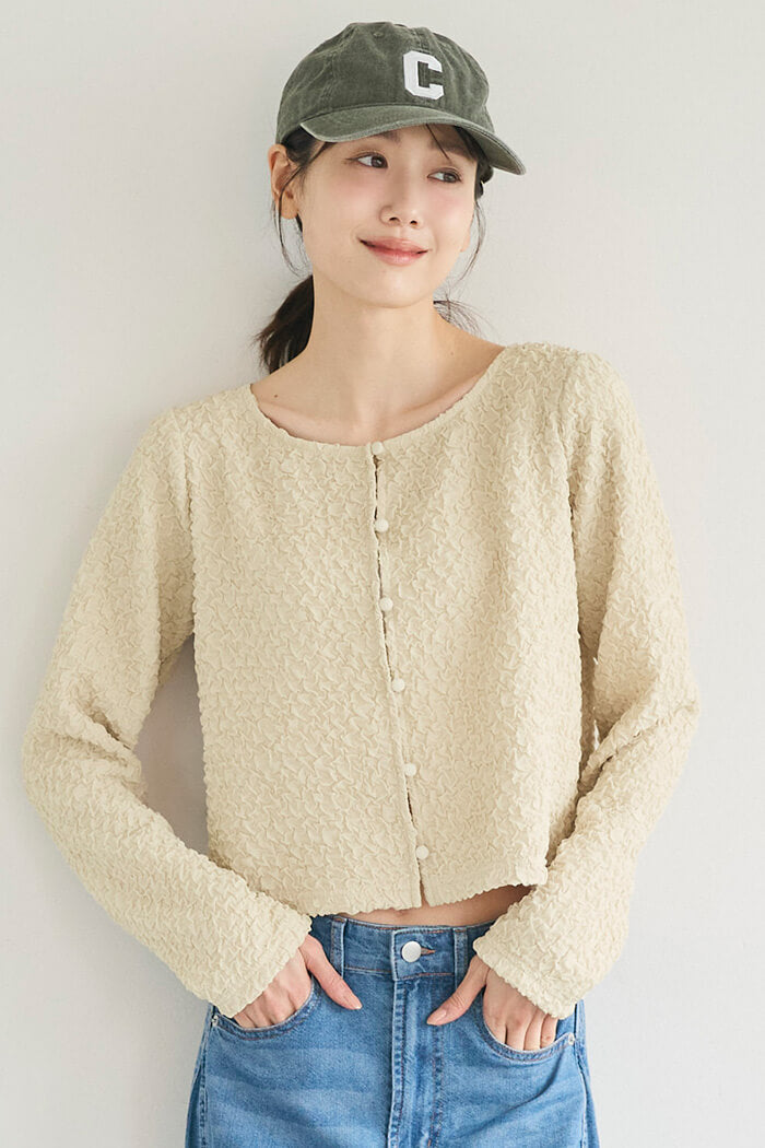 セール☆1990円→1690円 表面感 カーディガン レディース メール便不可