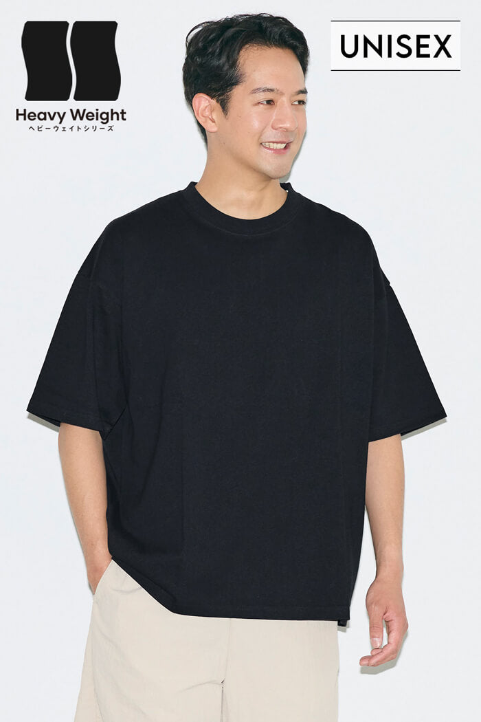 ブラック Tシャツ Sサイズ ヘビーウェイトコットン ヘビーウェイトコットンTシャツ メンズ レディース メール便不可