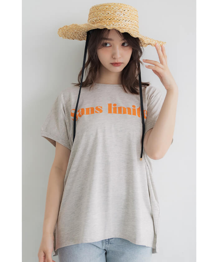 セール☆990円→550円 フレンチスリーブアソートTシャツ レディース