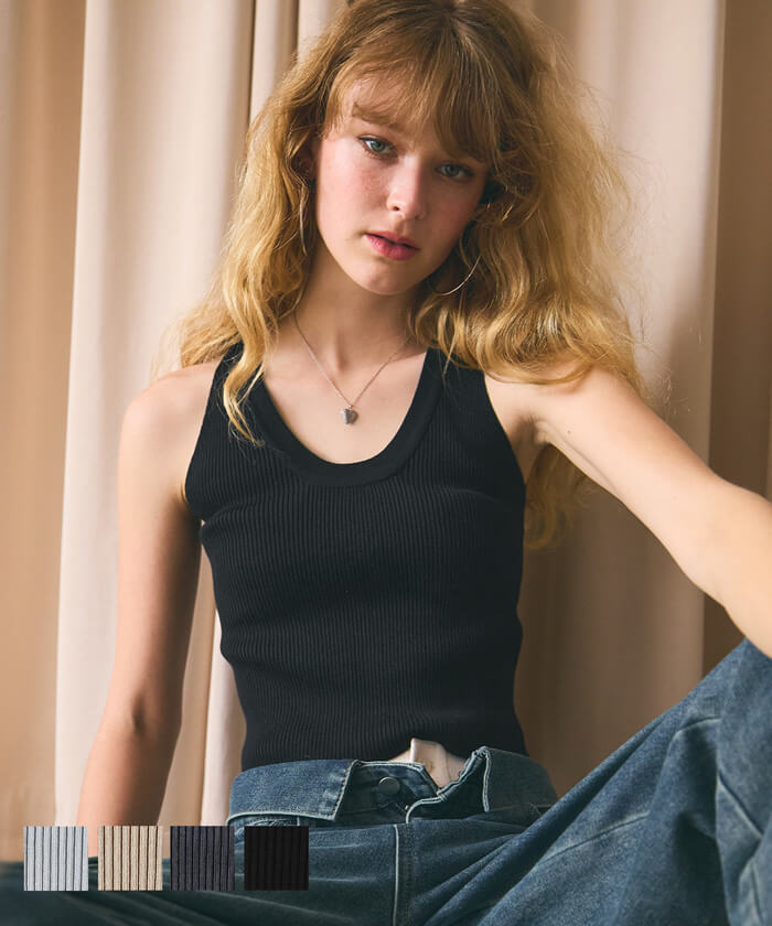 セール☆1290円→110円 タンクトップ レディース アメスリ