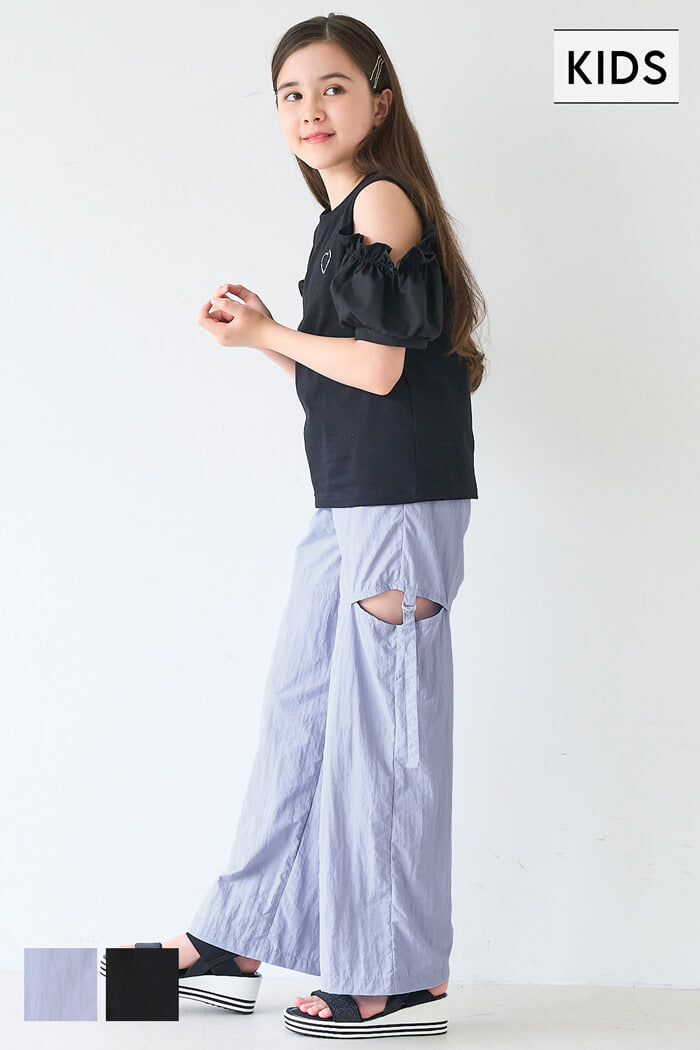 ワッシャーナイロンスリットベルトパンツ キッズ メール便不可 – coca