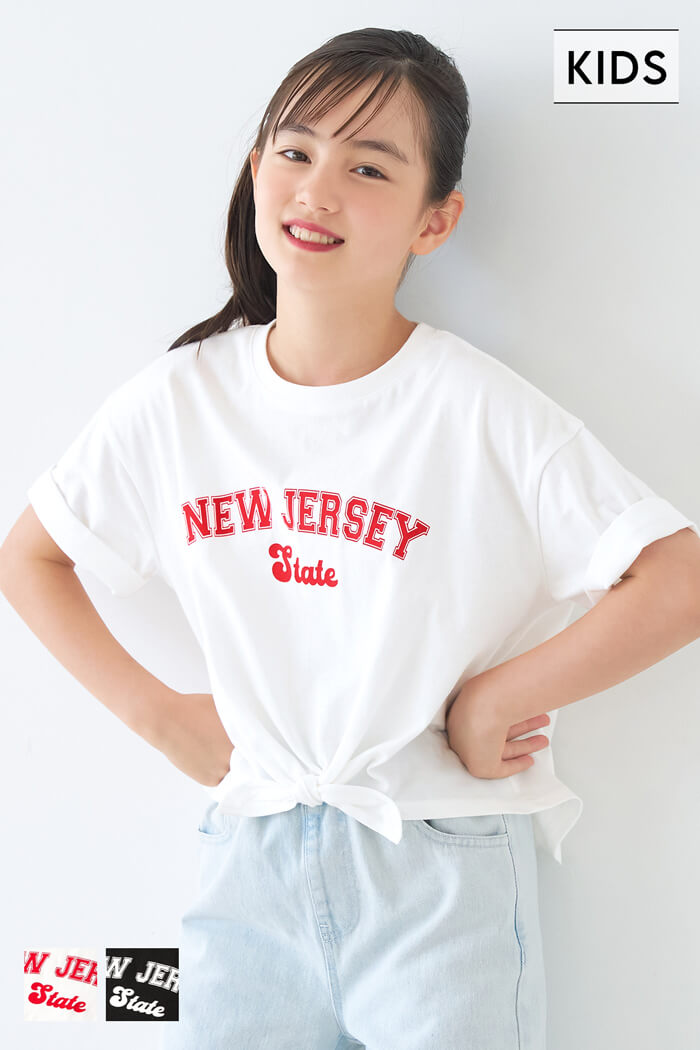 裾リボン結びビックTシャツ キッズ メール便可 – coca公式ストア