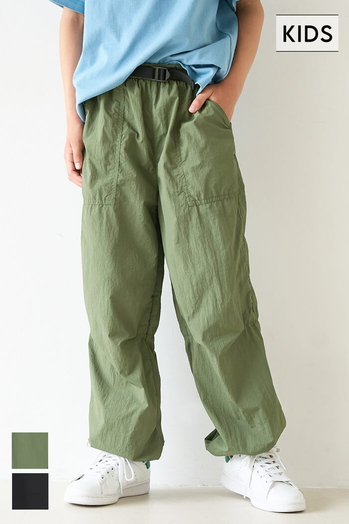 ナイロンフェイクベルトパンツ キッズ メール便不可 – coca公式ストア