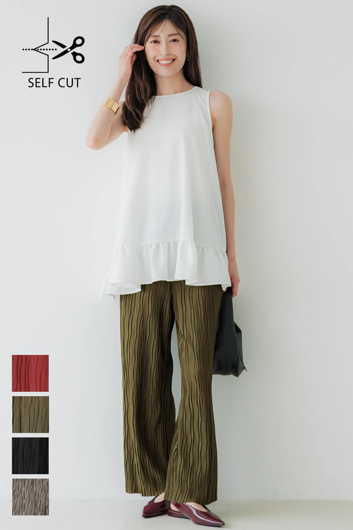 スリムウェーブパンツ レディース メール便不可 – coca公式ストア