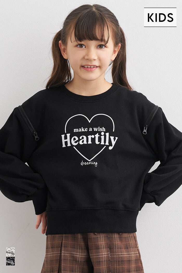 ジップ肩あきスウェットトップス キッズ メール便不可 – coca公式ストア