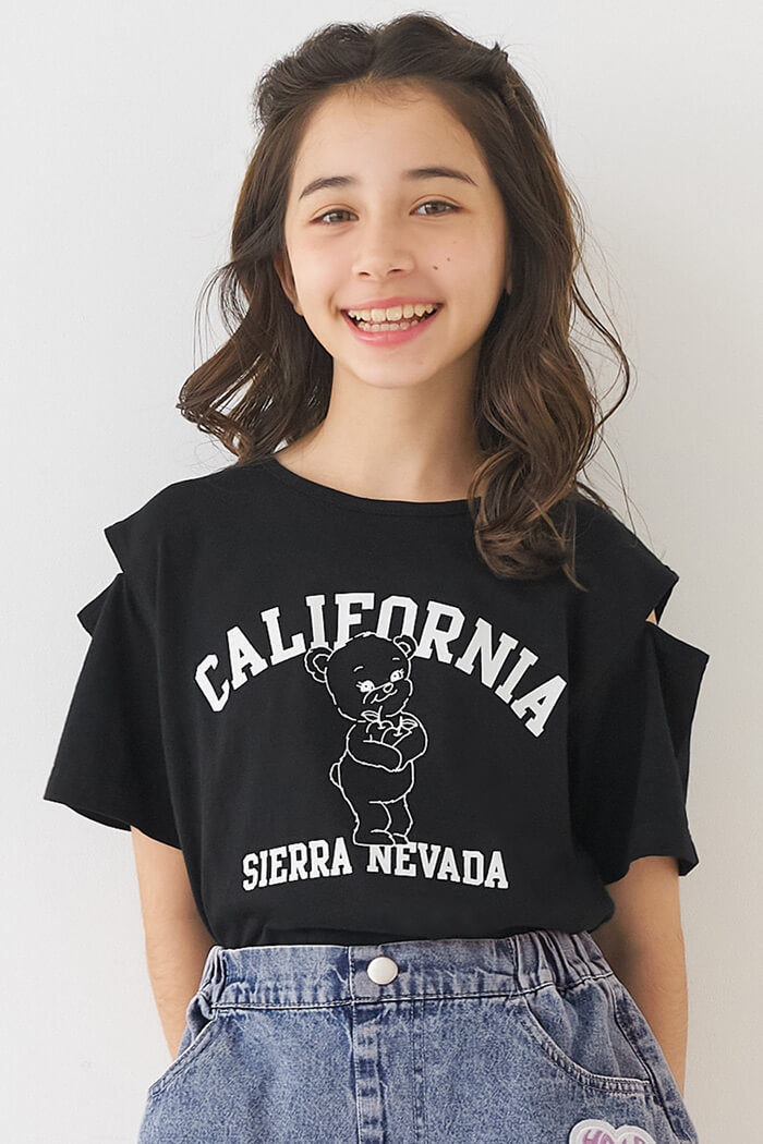 肩あきバッククロスTシャツ キッズ メール便可 – coca公式ストア