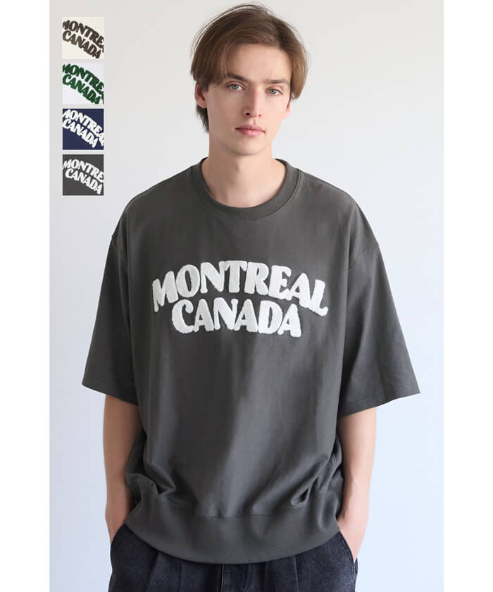 サガラカレッジスウェットTシャツ メンズ レディース メール便不可