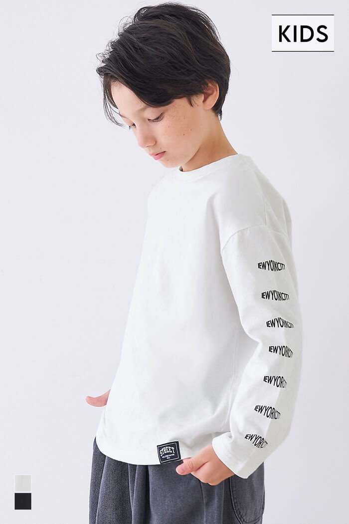 袖プリント長袖Tシャツ キッズ メール便不可 – coca公式ストア 袖プリント長袖Tシャツ キッズ メール便不可 – coca公式ストア