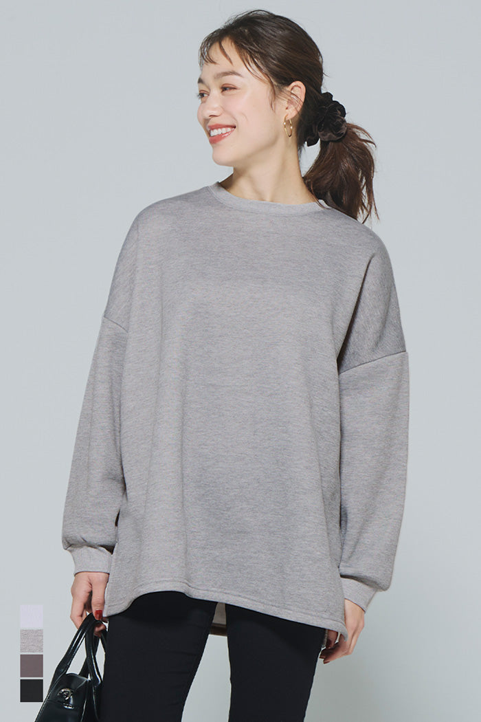 裏起毛ビッグシルエットスウェット レディース メール便不可 – coca