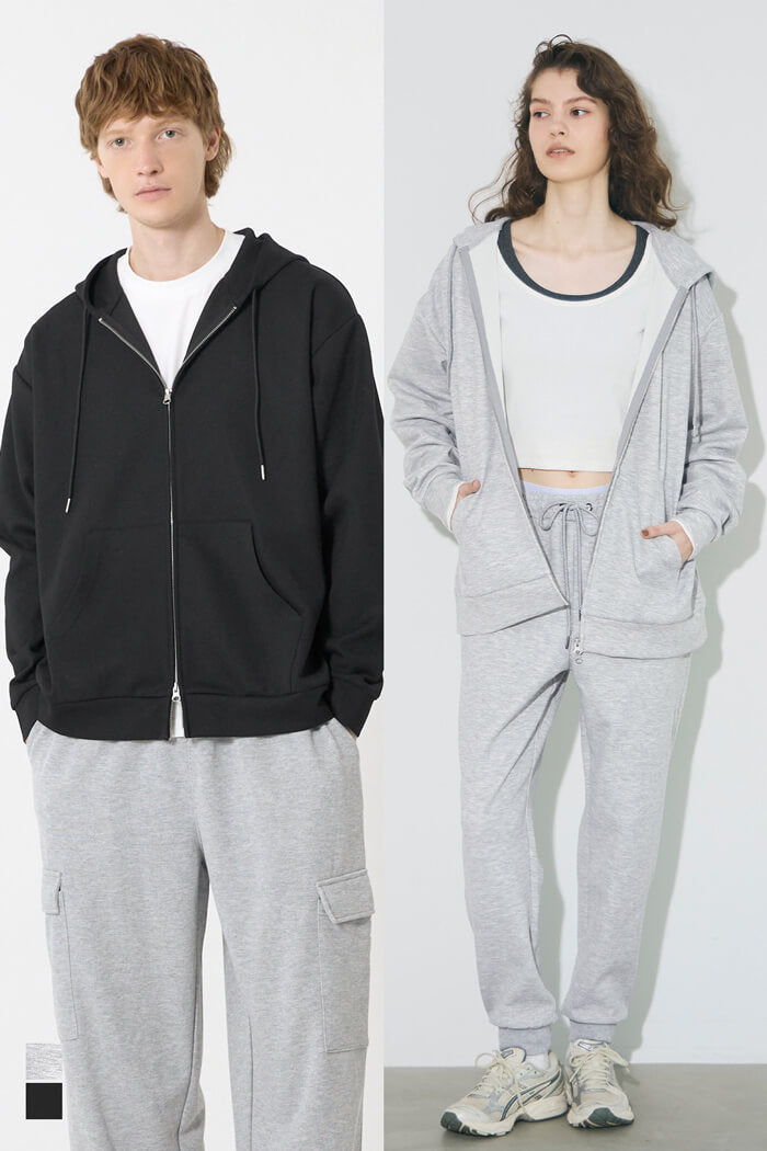 さーこ様 コカ祭限定セール☆ ベーシックソフトジャージーBIG ZIPパーカー