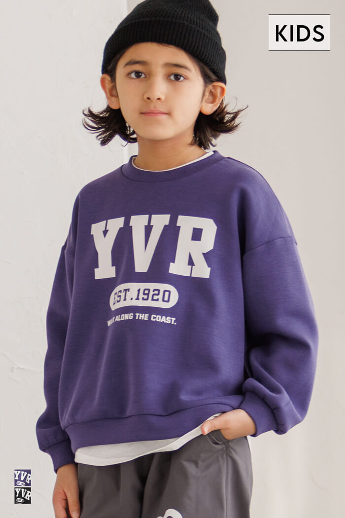 裏起毛ダンボールロゴトップス キッズ メール便不可 – coca公式ストア