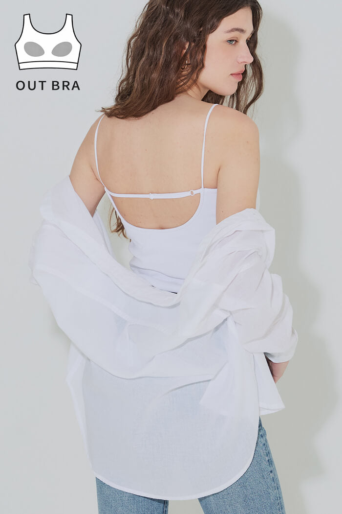 OUT BRA バックラインキャミソール レディース メール便不可 – coca