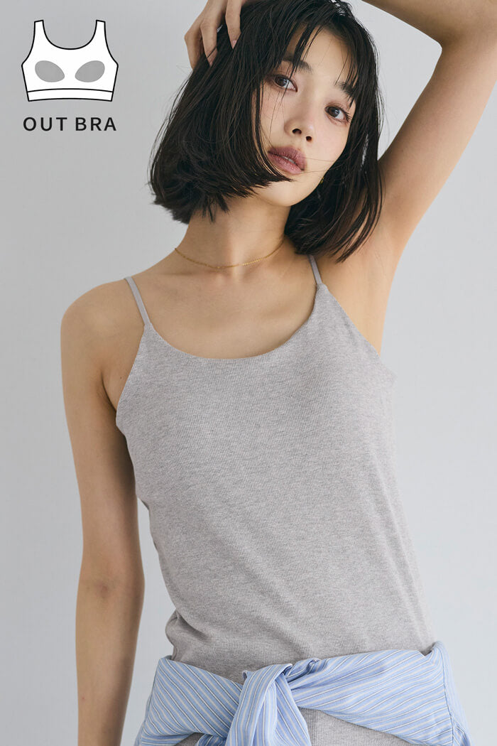 OUT BRA ベーシックキャミソール レディース メール便不可 – coca公式