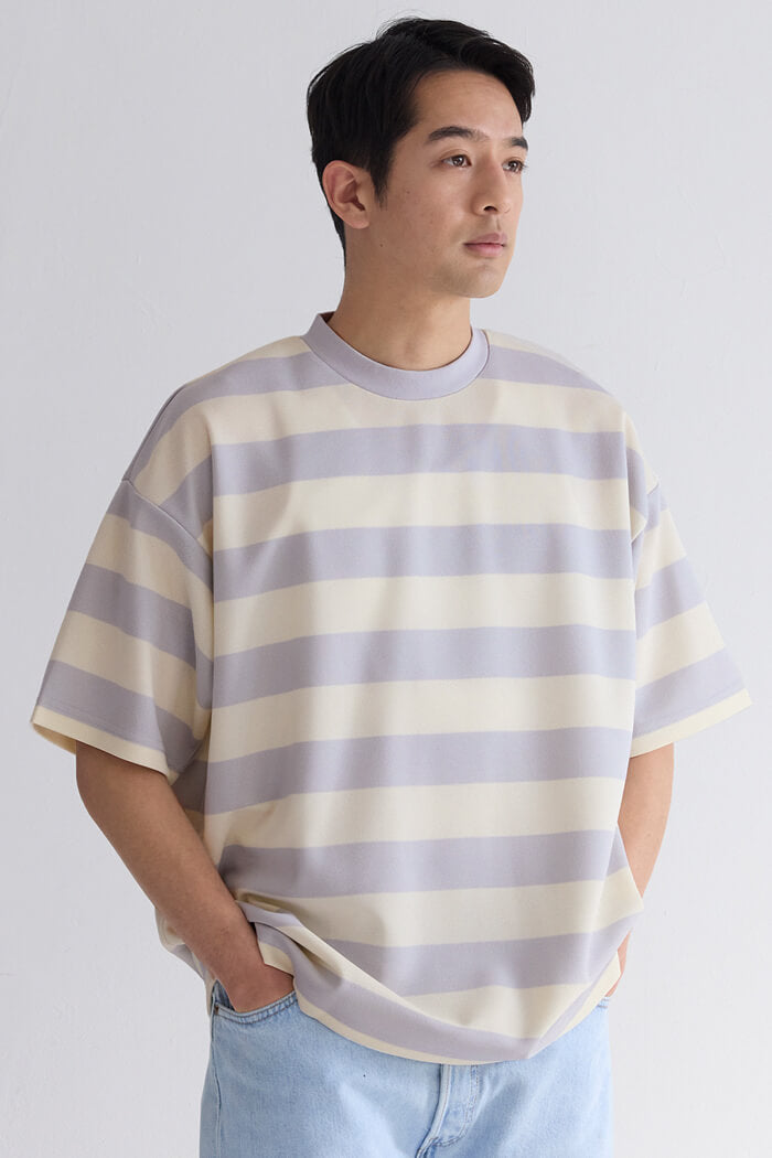 鹿の子ボーダーTシャツ メンズ メール便不可 – coca公式ストア