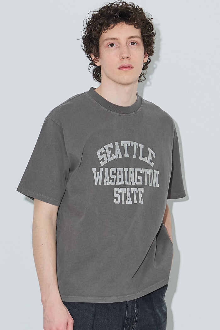 ピグメント風プリント半袖Tシャツ メンズ メール便不可 – coca公式ストア