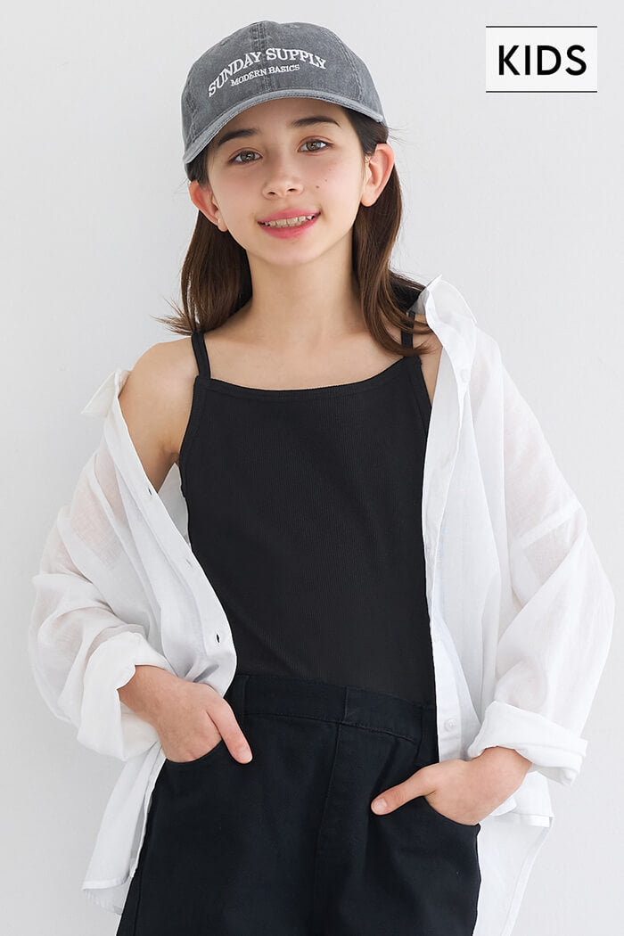 リブダブルストラップキャミソール キッズ メール便可 – coca公式ストア