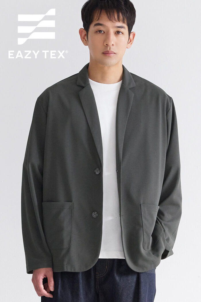 WEB限定セール☆ EAZY TEX カーディガンジャケット メンズ メール便