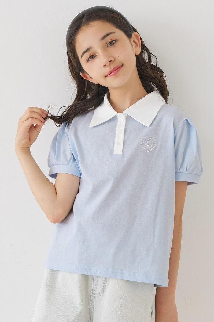 パフスリーブポロTシャツ キッズ メール便不可 – coca公式ストア