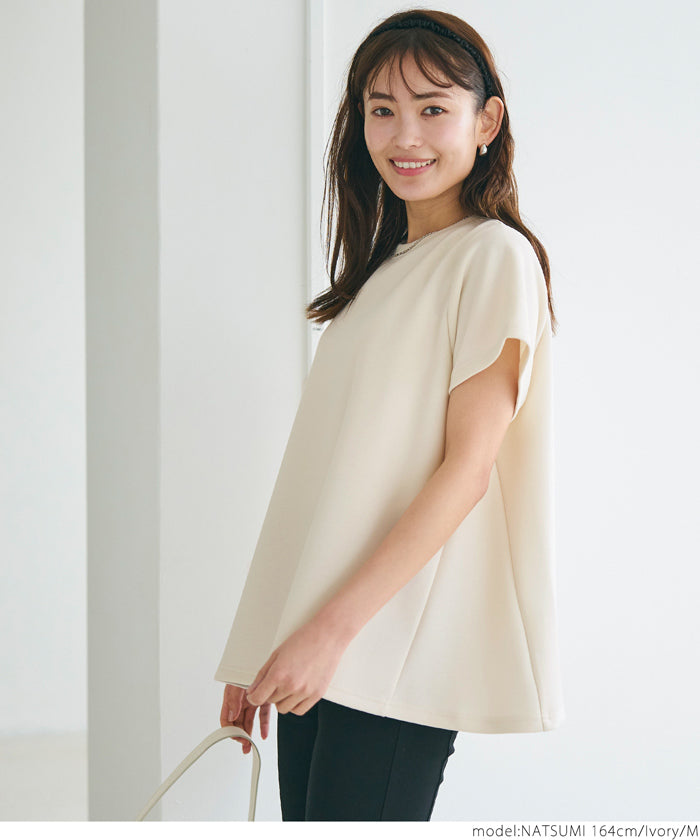 Cut and Sewn Women's Short Sleeve Sweat T-shirt New Sense Corrugated Cardboard Puffy Corrugated Cardboard Top Short Sleeve Sweatshirt No Mail Delivery 23ss coca coca