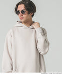 Hoodie unisex hoodie corrugated cardboard firmness big silhouette drop shoulder long sleeve plain no mail delivery 22aw coca coca
