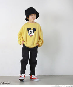 Sale ★ 1990 yen → 1490 yen Kids 100-140 Sweatshirt Pullover Disney Print Long Sleeve Character Unisex Kids Original Children's Clothing Mail Delivery