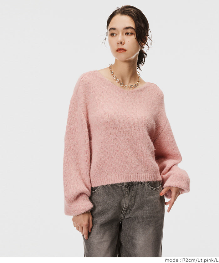 【未使用】 14th addiction ダメージ Vネック ニット トップス Vネックニットトップス レディース メール便不可 – coca公式ストア