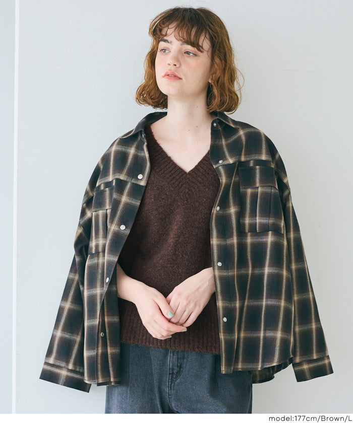 セール☆1990円→1490円 ヤク風Vネックニットベスト レディース メール