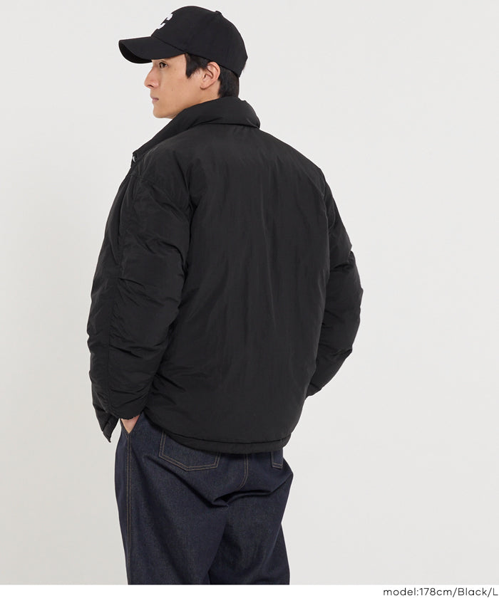 セール☆5990円→2990円 ナイロンタッサー中綿スタンドジャケット