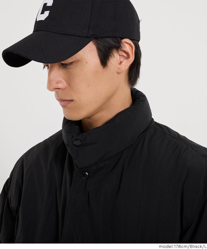 セール☆5990円→2990円 ナイロンタッサー中綿スタンドジャケット