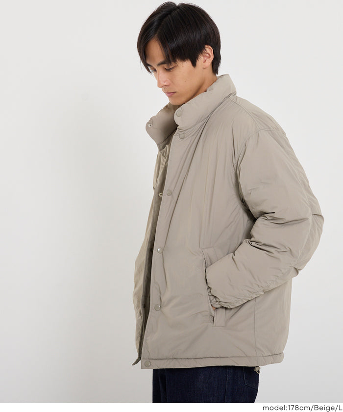 セール☆5990円→2990円 ナイロンタッサー中綿スタンドジャケット