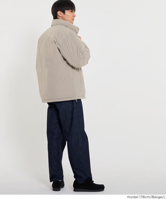 セール☆5990円→2990円 ナイロンタッサー中綿スタンドジャケット