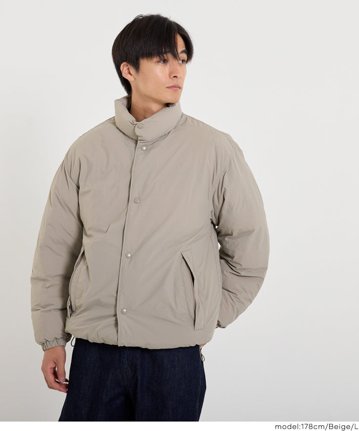 大創業祭限定セール☆ ナイロンタッサー中綿スタンドジャケット メンズ 大創業祭限定セール☆ ナイロンタッサー中綿スタンドジャケット メンズ