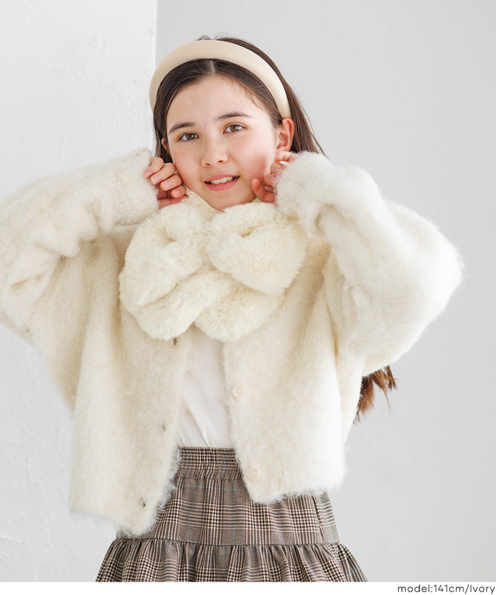 フェイクファーリボンティペット キッズ メール便不可 – coca公式ストア