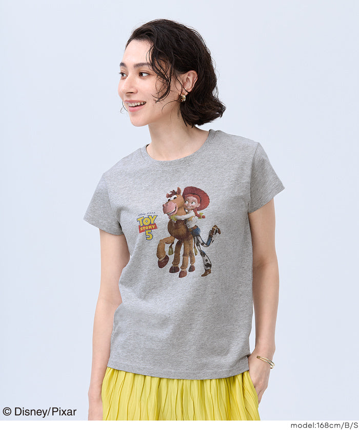 ピクサー/トイ・ストーリー5】ウォッシュドTシャツ レディース メール