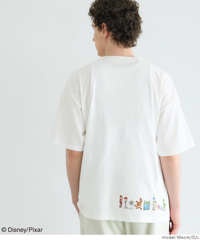 ピクサー/トイ・ストーリー5】メンズウォッシュドTシャツ メンズ